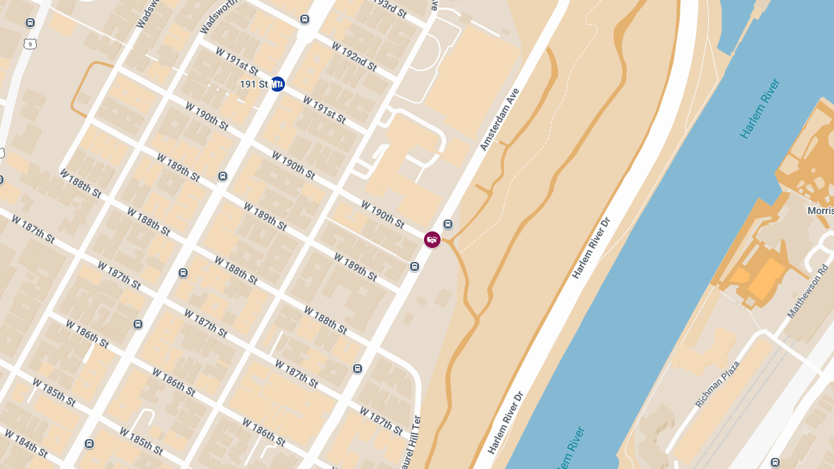 Injuries Reported in Crash at W 190th St & Amsterdam Ave