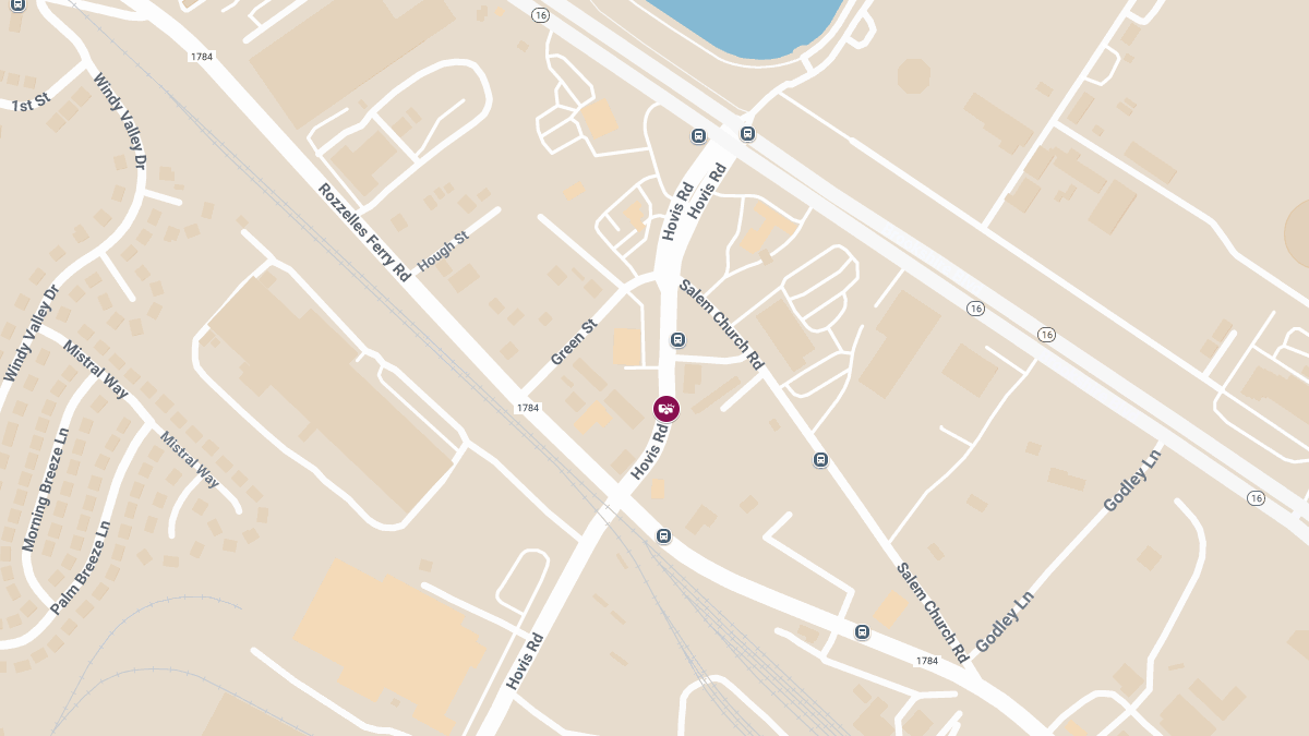 Injuries Reported in Crash on Hovis Rd