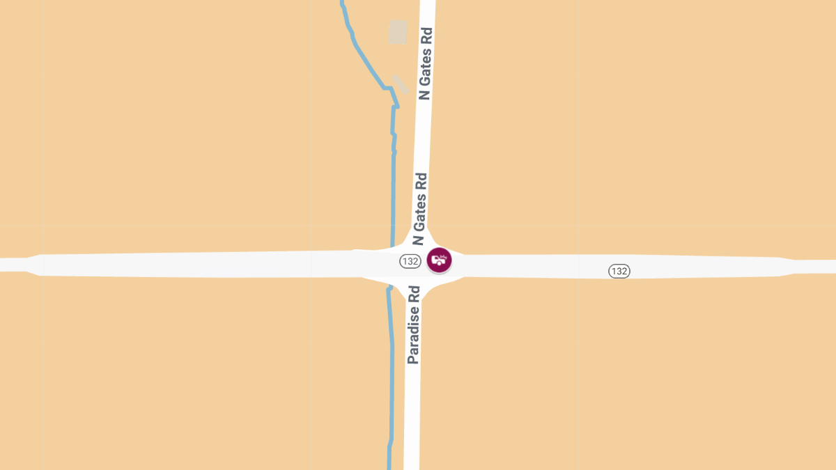 Injuries Reported in Crash on Hwy 132 Near N Gates Rd