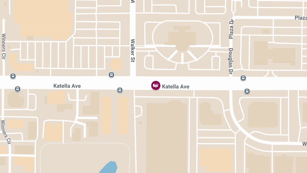 Injuries Reported in Crash on Katella Ave
