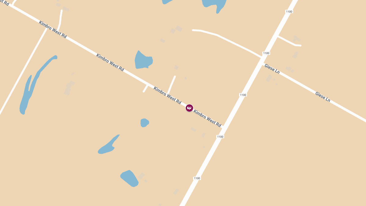 Injuries Reported in Crash on Kimbro Rd