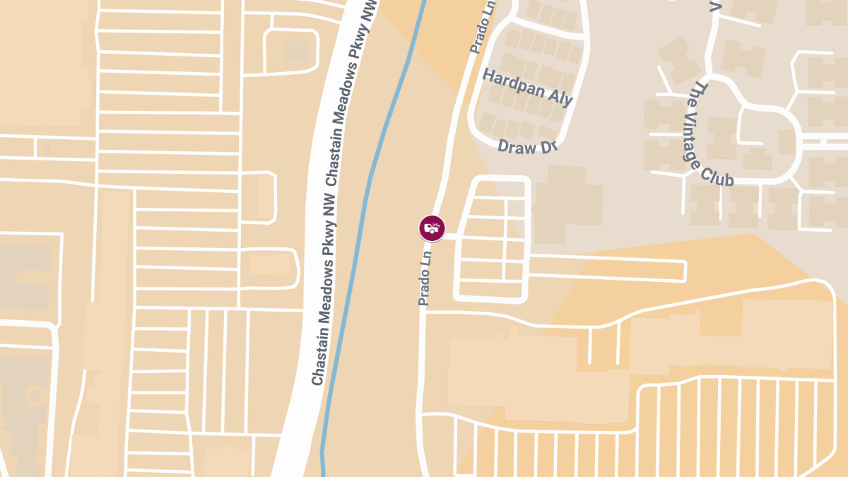 Injuries Reported in Crash on Prado Ln