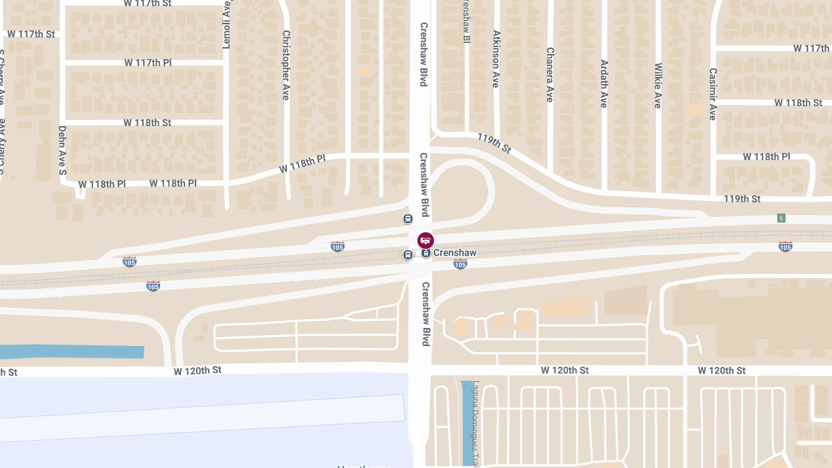 Injuries Reported in Hit-and-Run on I-105 at Crenshaw Blvd