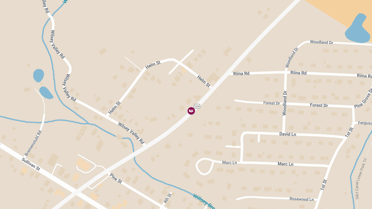 Injuries Reported in Rollover Crash on Rte 209
