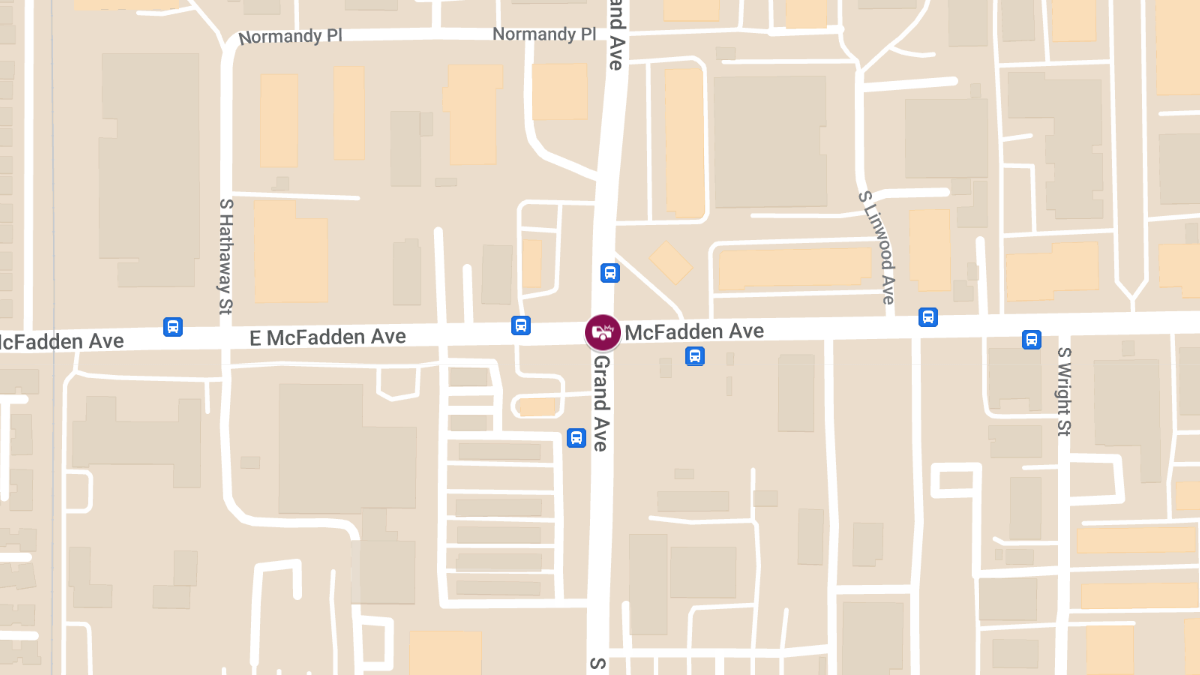 Injuries Reported in Crash on McFadden Ave
