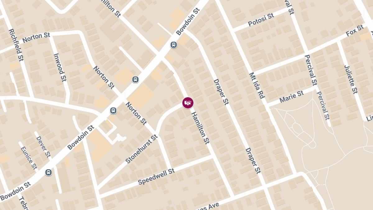 Injuries in Accident at 170 Hamilton St