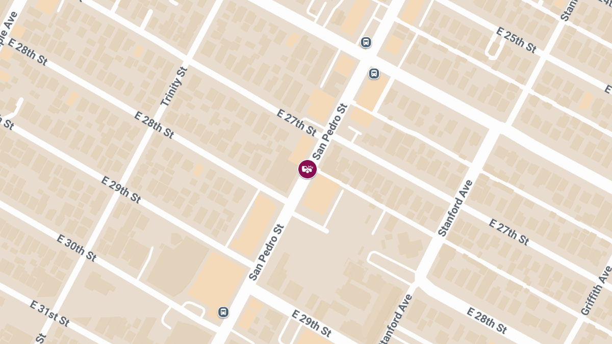 Injuries in Accident at E 27th St & S San Pedro St