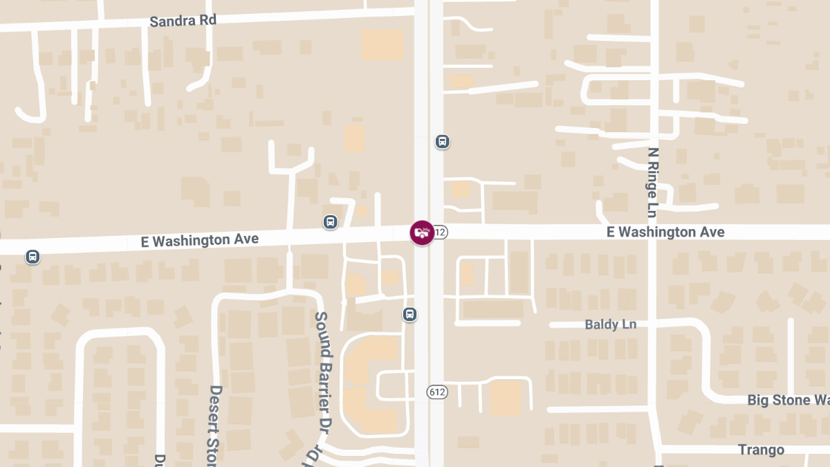Injuries in Accident at N Nellis Blvd & E Washington Ave
