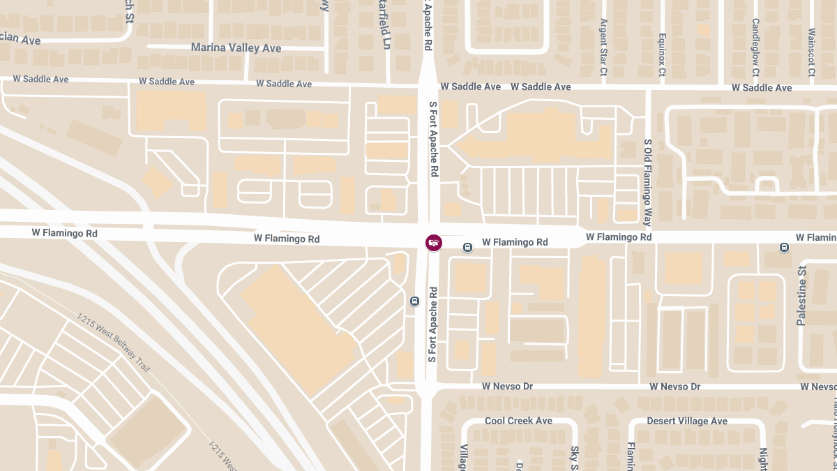 Injuries in Accident at W Flamingo Rd & S Fort Apache Rd