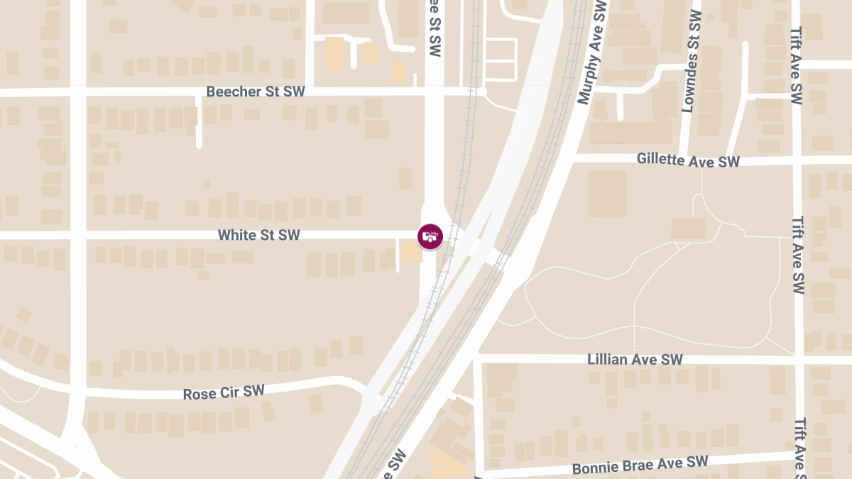 Injuries in Collision at Lee St SW & W Whitehall St SW