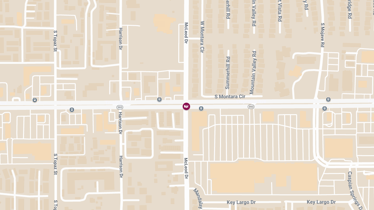 Injuries in Collision at McLeod Dr & E Tropicana Ave