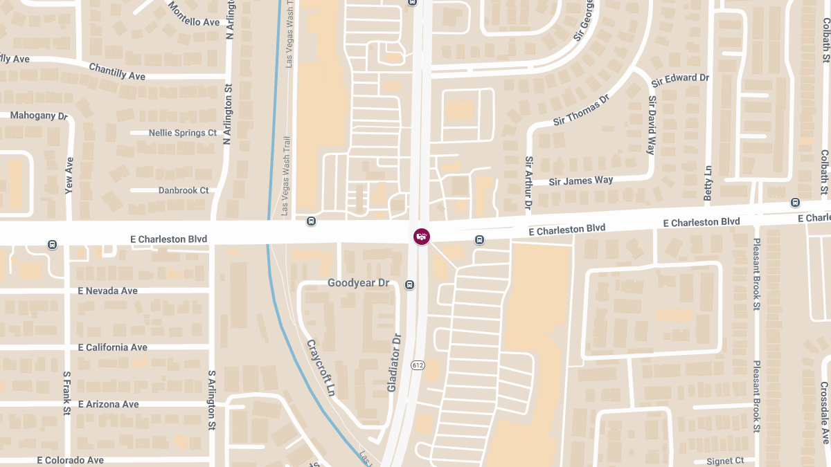 Injuries in Collision at N Nellis Blvd & E Charleston Blvd