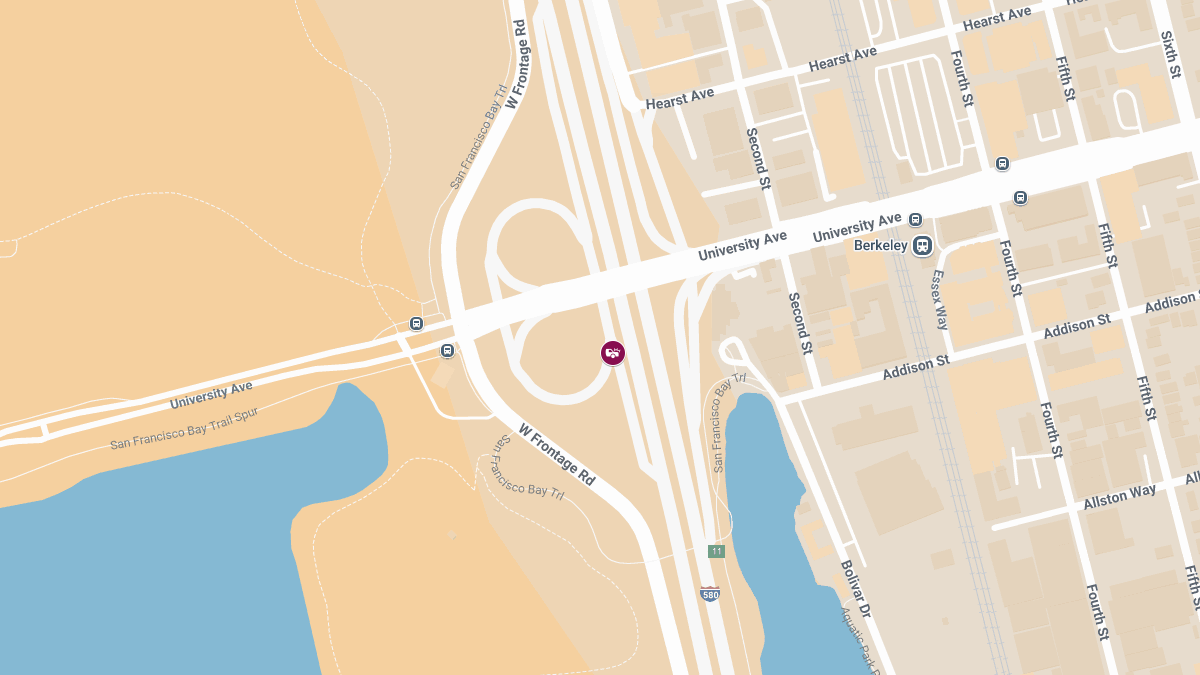 Injuries in Collision on I-80 E Near University Ave