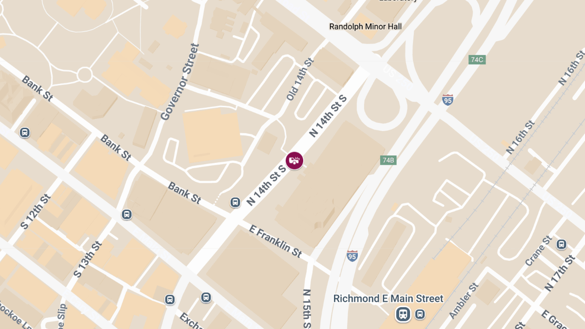 Injuries in Crash at 100 S 14th St in Shockoe Slip