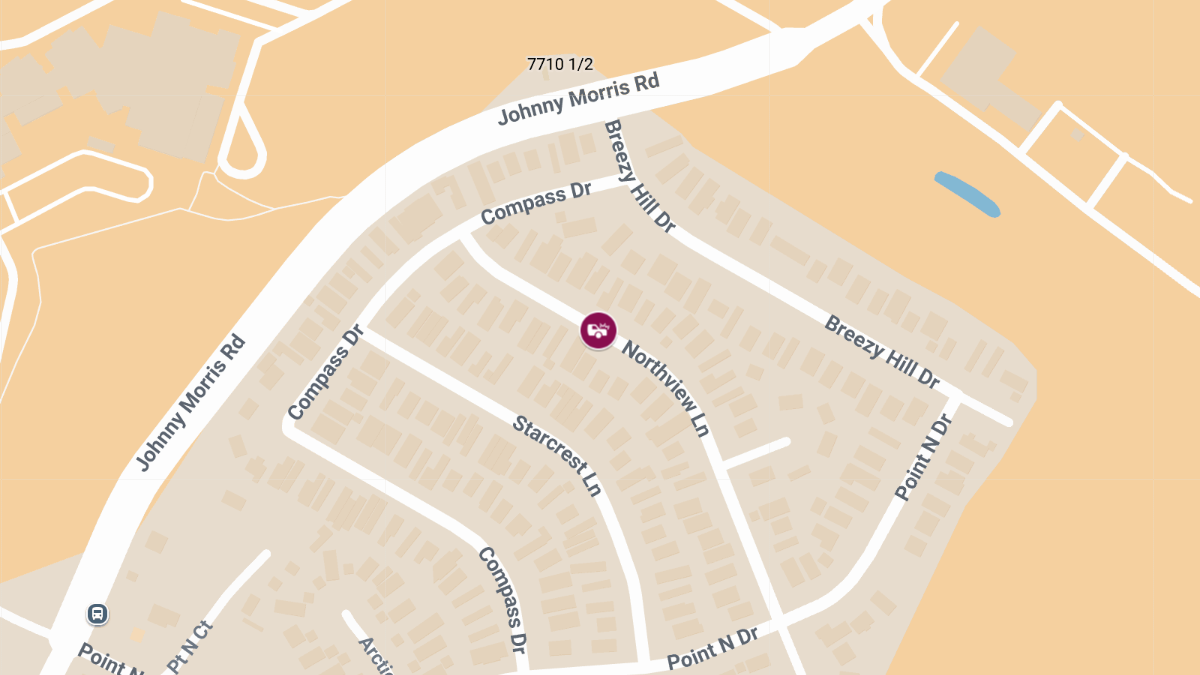 Injuries in Crash at 7626 Northview Ln