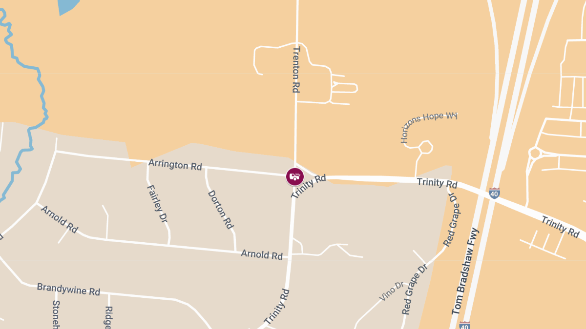 Injuries in Crash at Arrington Rd & Trinity Rd