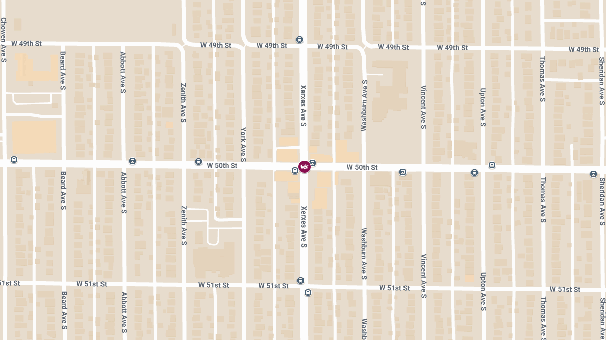 Injuries in Crash at W 50th St & Xerxes Ave S