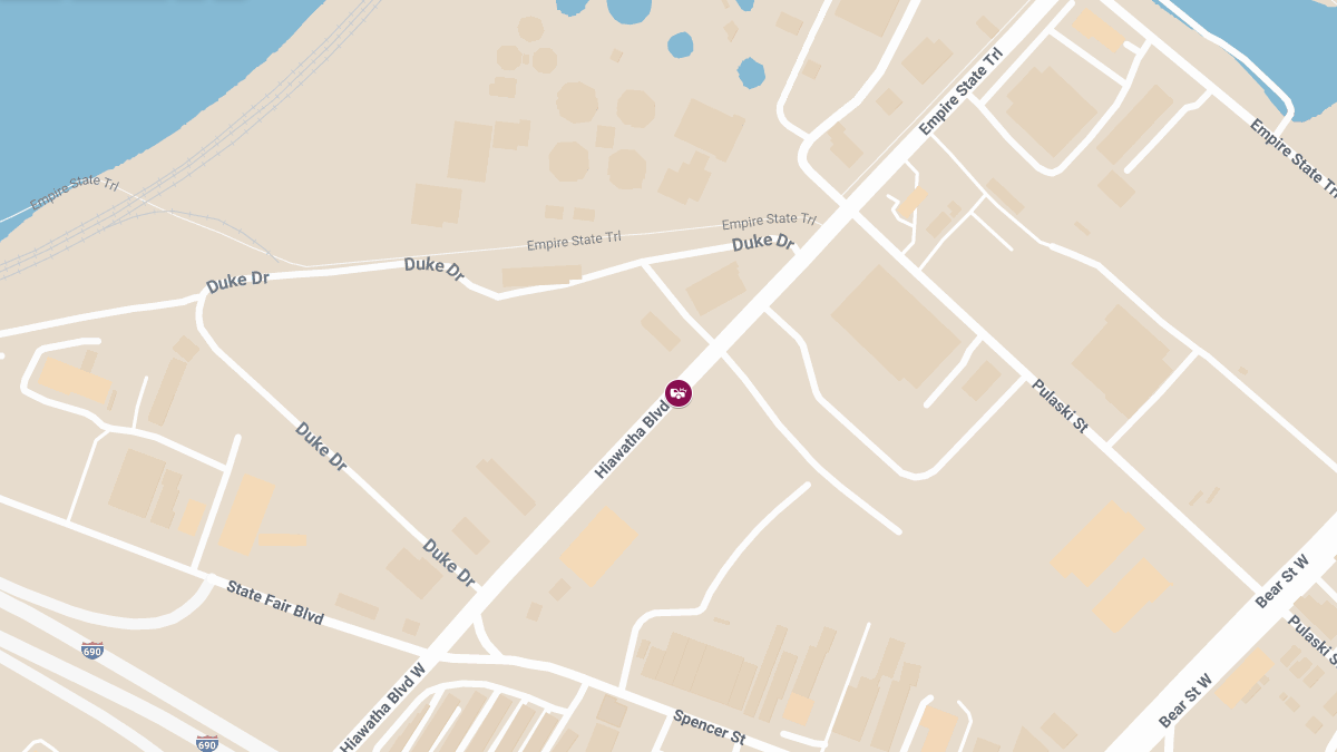 Injuries in Crash on Hiawatha Blvd Near Pulaski St