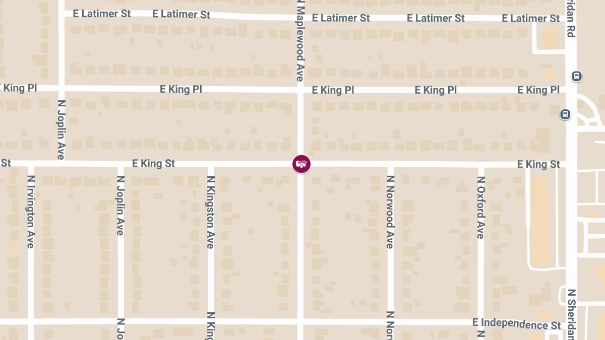 Injuries in Crash on King St at Maplewood Blvd