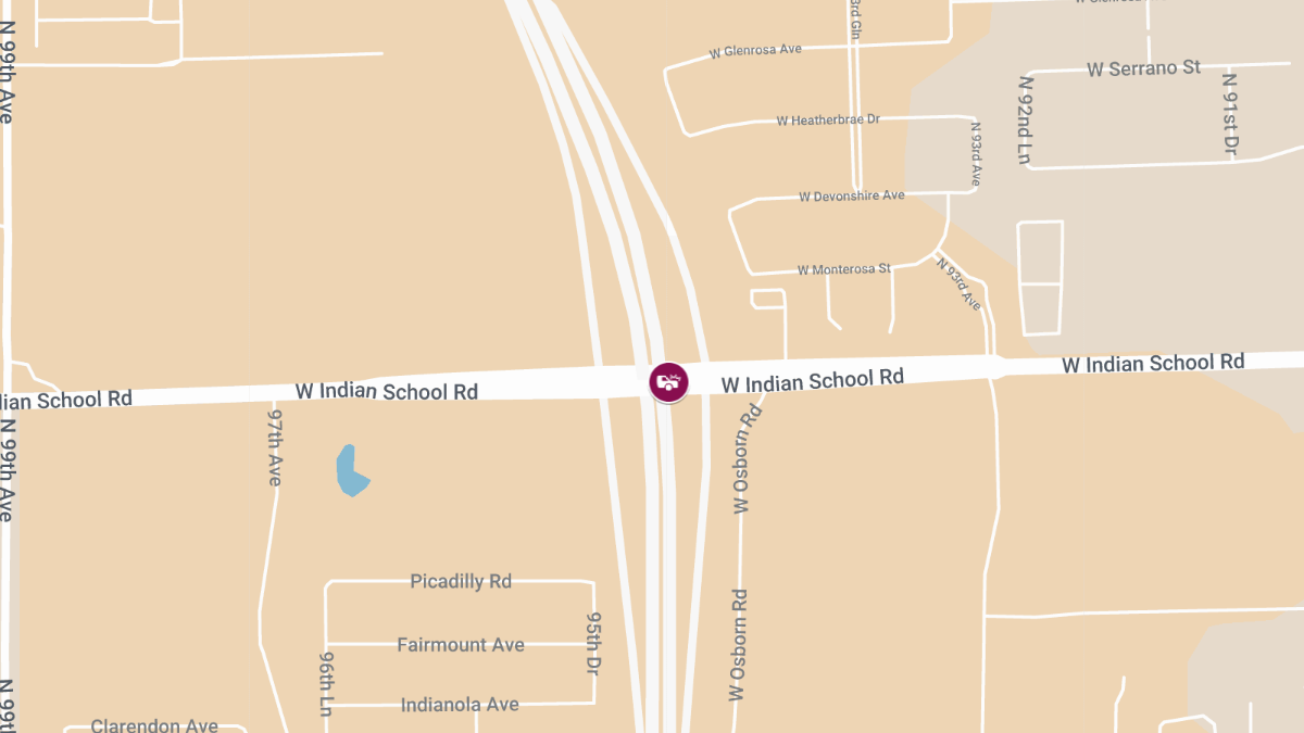 Injuries in Crash on Loop 101 at Indian School Rd