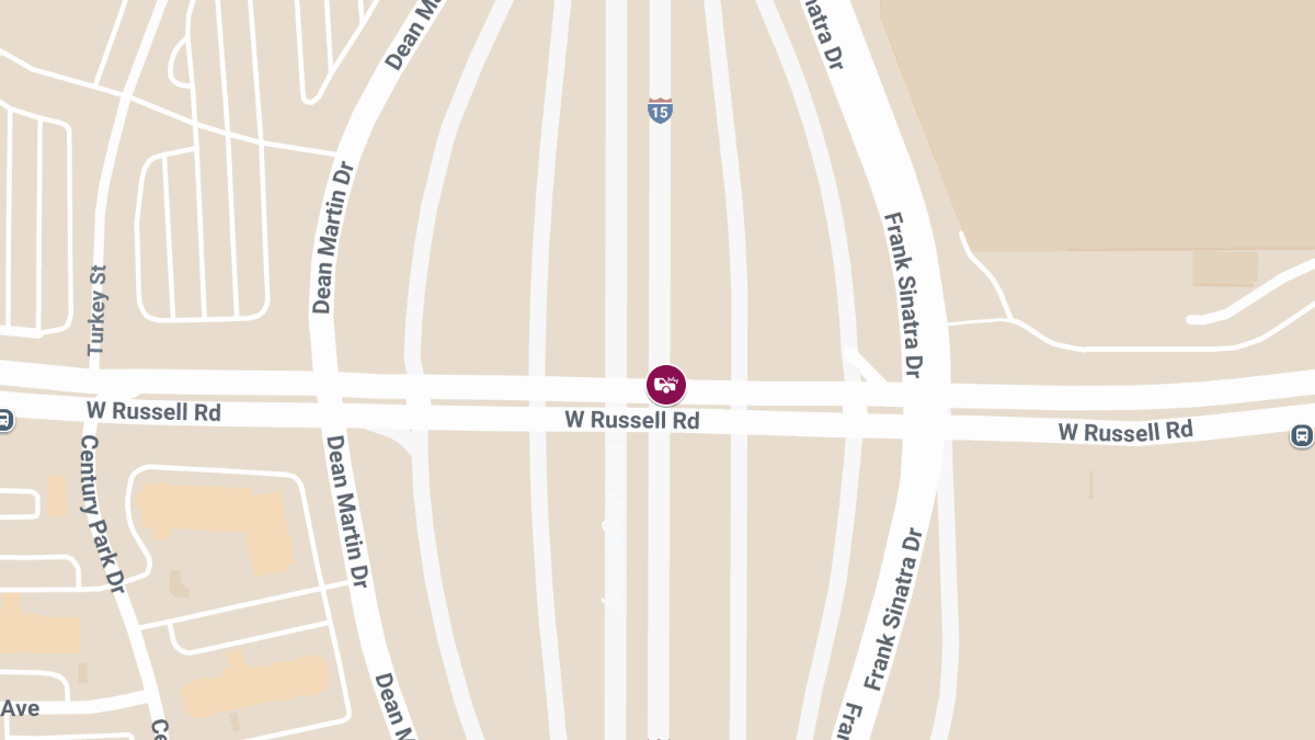 Injuries in Crash on N I-15 at W Russell Rd