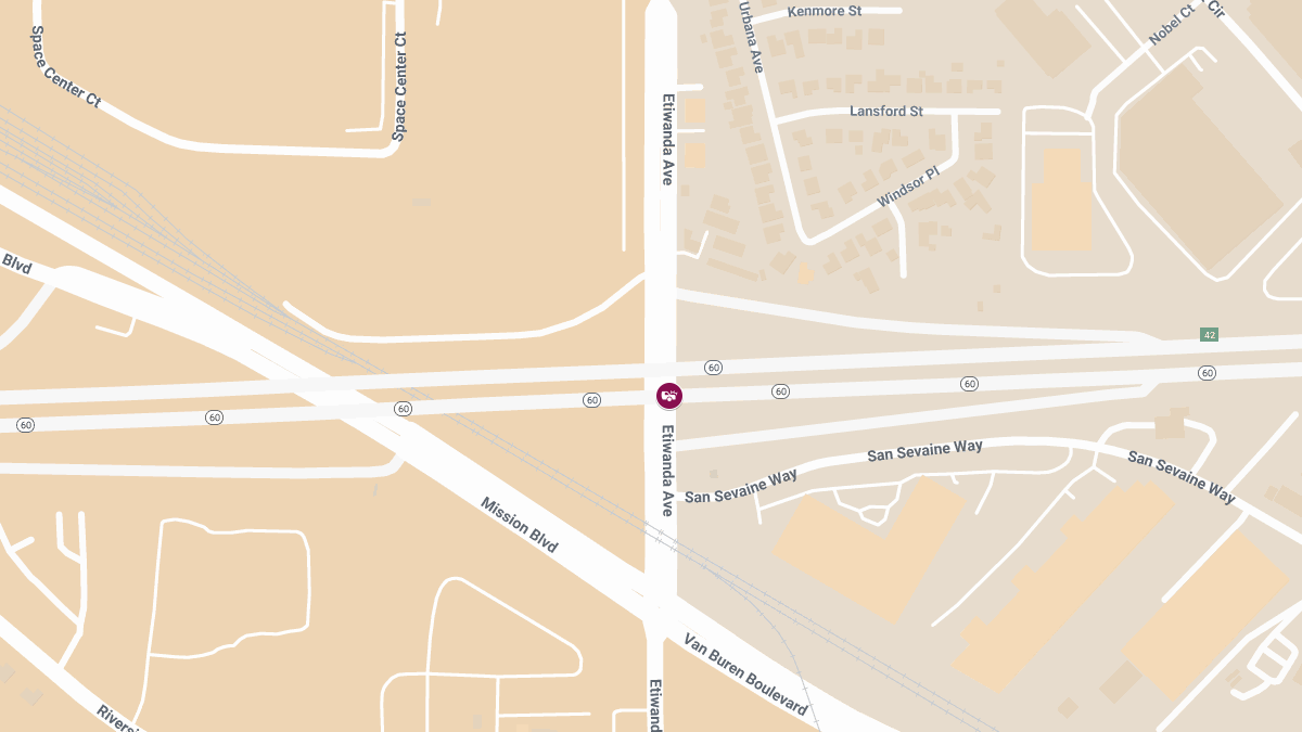 Injuries in Multi-Vehicle Collision on SR-60 W at Etiwanda Ave