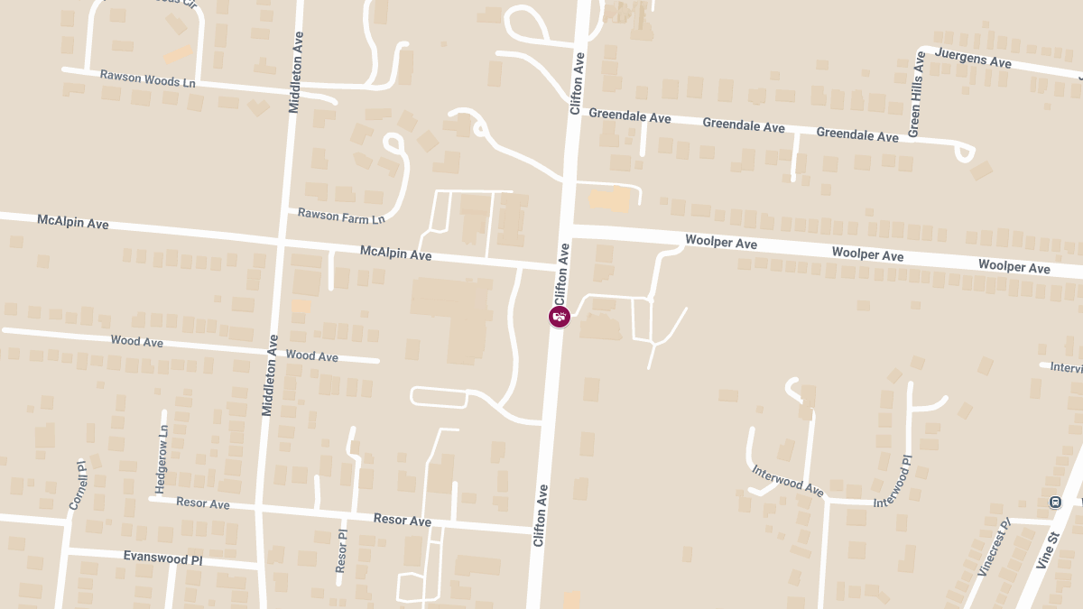 Injuries in Traffic Collision at McAlpin Ave & Clifton Ave