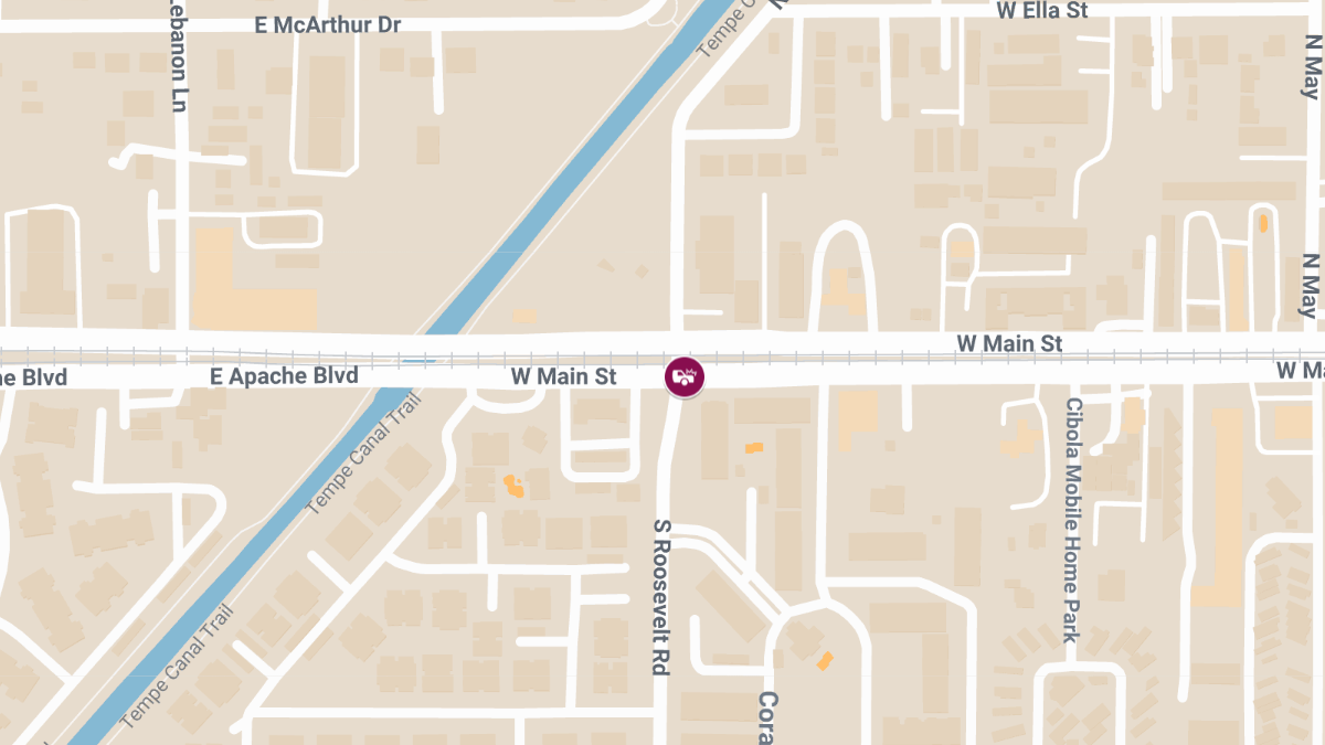 Injury Accident Reported at W Main St & S Roosevelt Rd