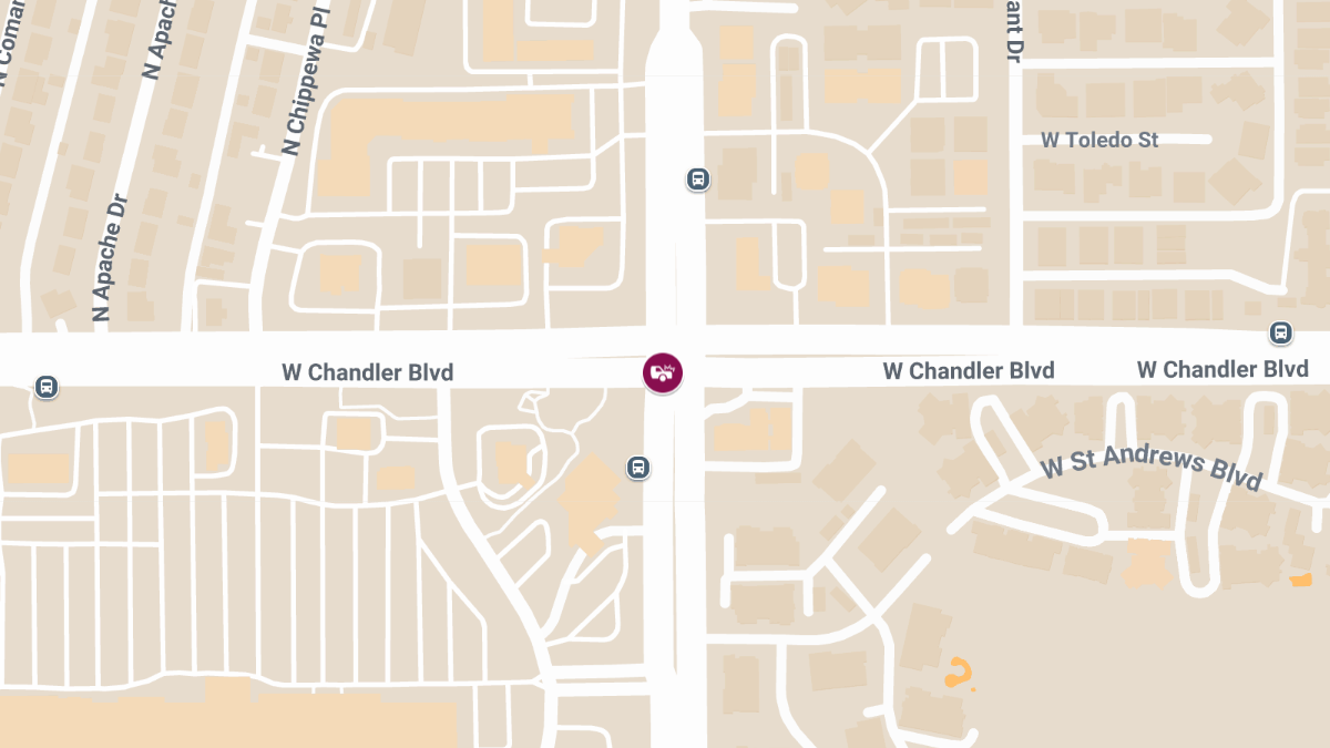 Injury Accident Reported on Chandler Blvd Near Alma School Rd