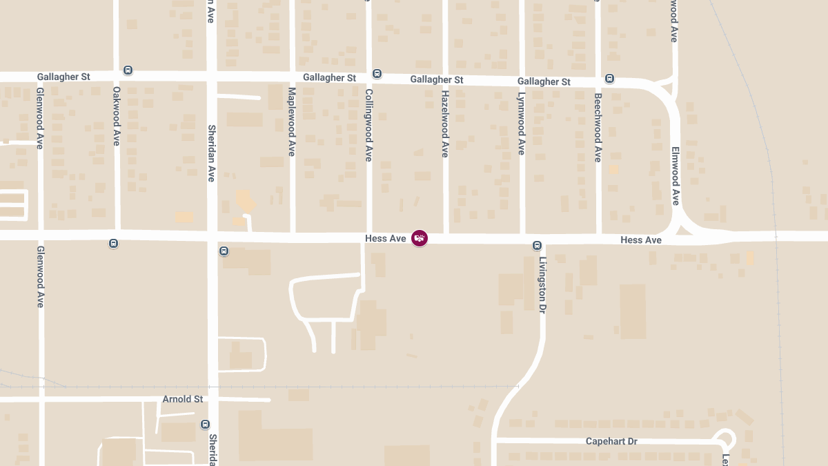 Injury Accident Reported on Hess Ave