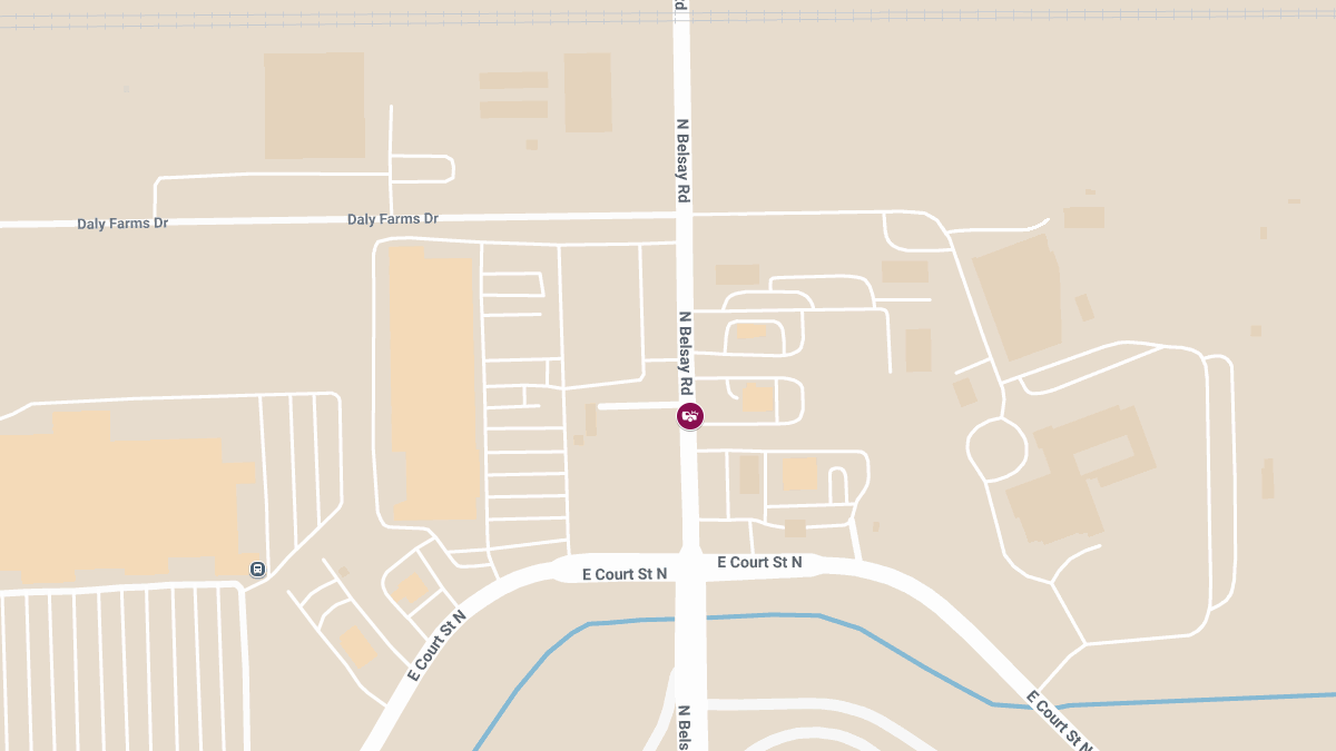 Injury Accident Reported on N Belsay Rd Near Marathon