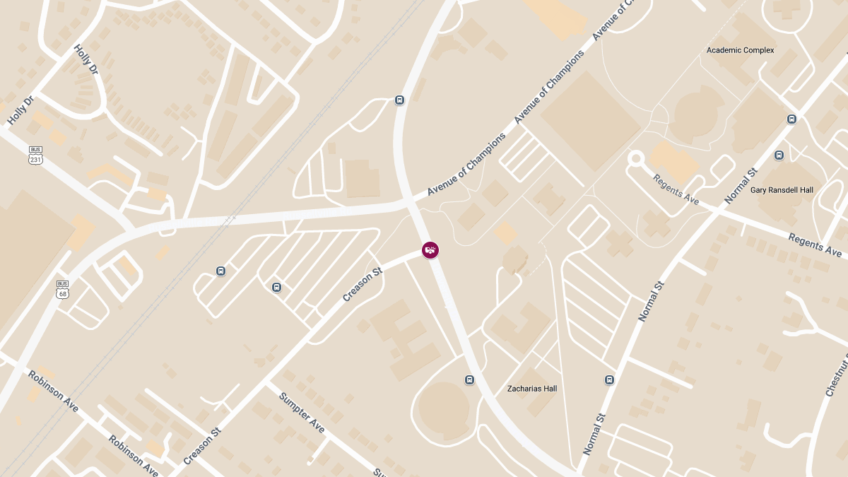 Injury Accident Reported on University Blvd at Creason St