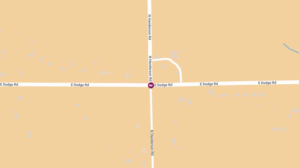 Injury Accident at E Dodge Rd & Henderson Rd