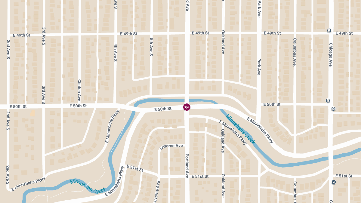 Injury Accident at E Minnehaha Pkwy & Portland Ave