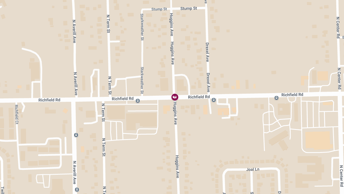Injury Accident at Huggins Ave & Richfield Rd