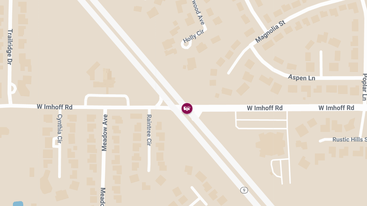 Injury Accident at Hwy 9 W & W Imhoff Rd