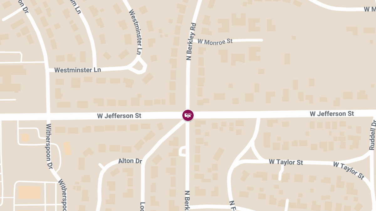 Injury Accident at Jefferson St & Berkley Rd