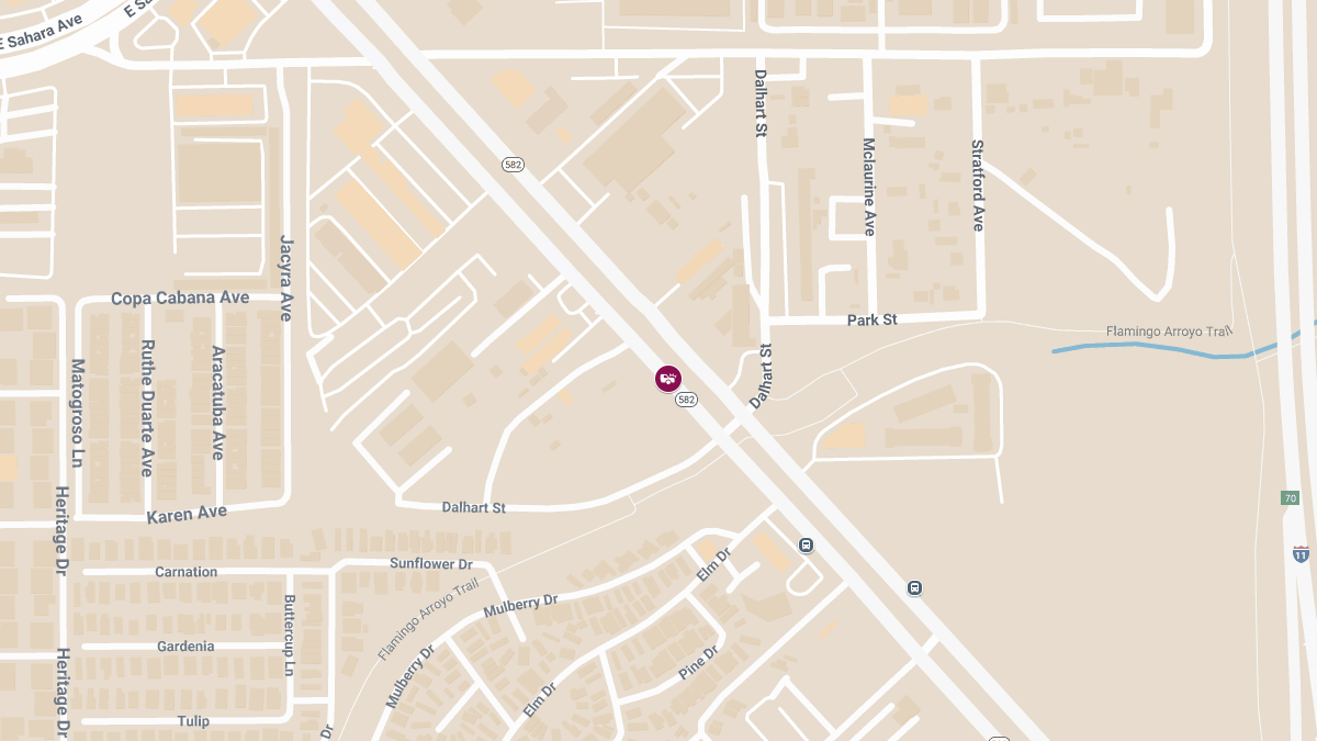 Injury Accident at Karen Ave & Boulder Hwy