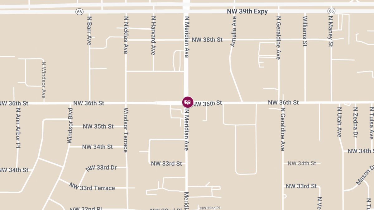 Injury Accident at Meridian Ave & Northwest 36th St