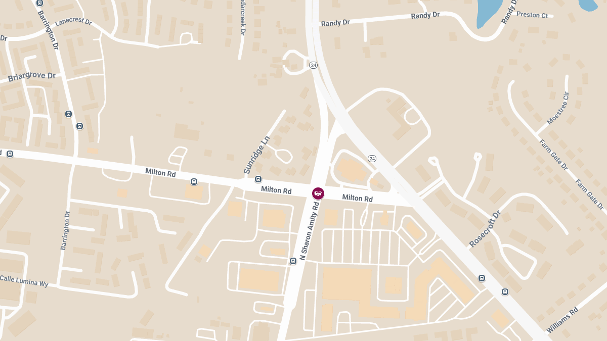 Injury Accident at Milton Rd & N Sharon Amity Rd