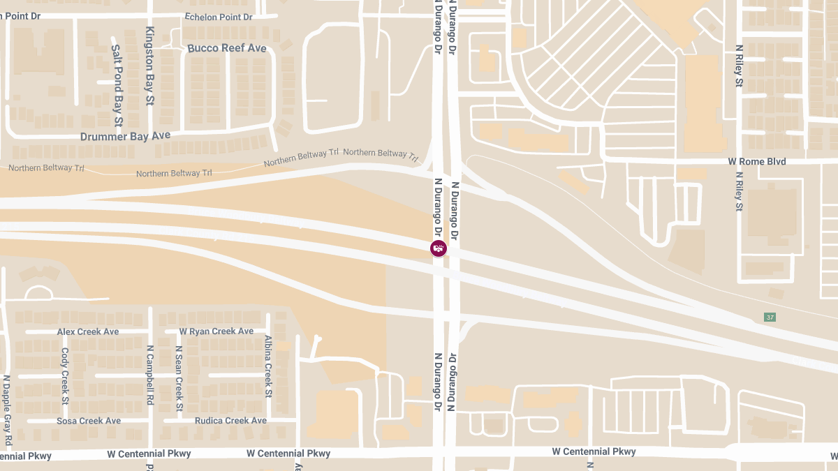 Injury Accident at N Durango Dr & N CC215