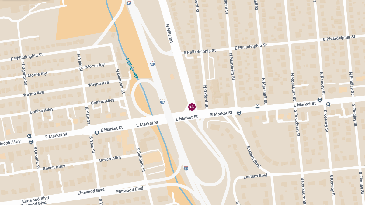 Injury Accident at North Hills Rd and Market St