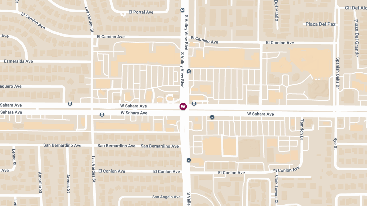 Injury Accident at S Valley View Blvd & W Sahara Ave