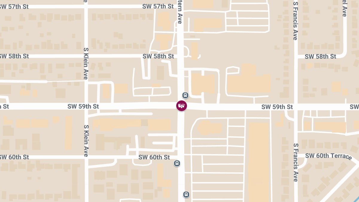 Injury Accident at SW 59th St & S Western Ave