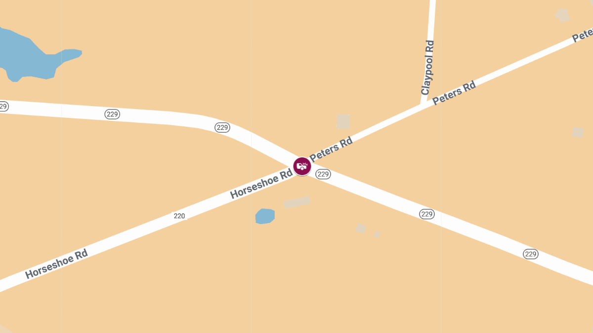 Injury Accident at State Route 229 & Horseshoe Rd