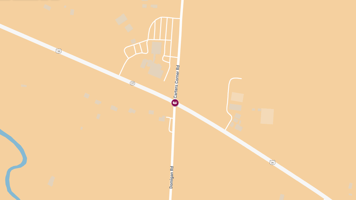 Injury Accident at State Route 37 & Domigan Rd
