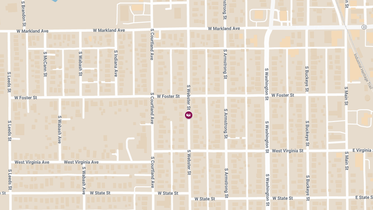 Injury Accident at Webster St & Foster St