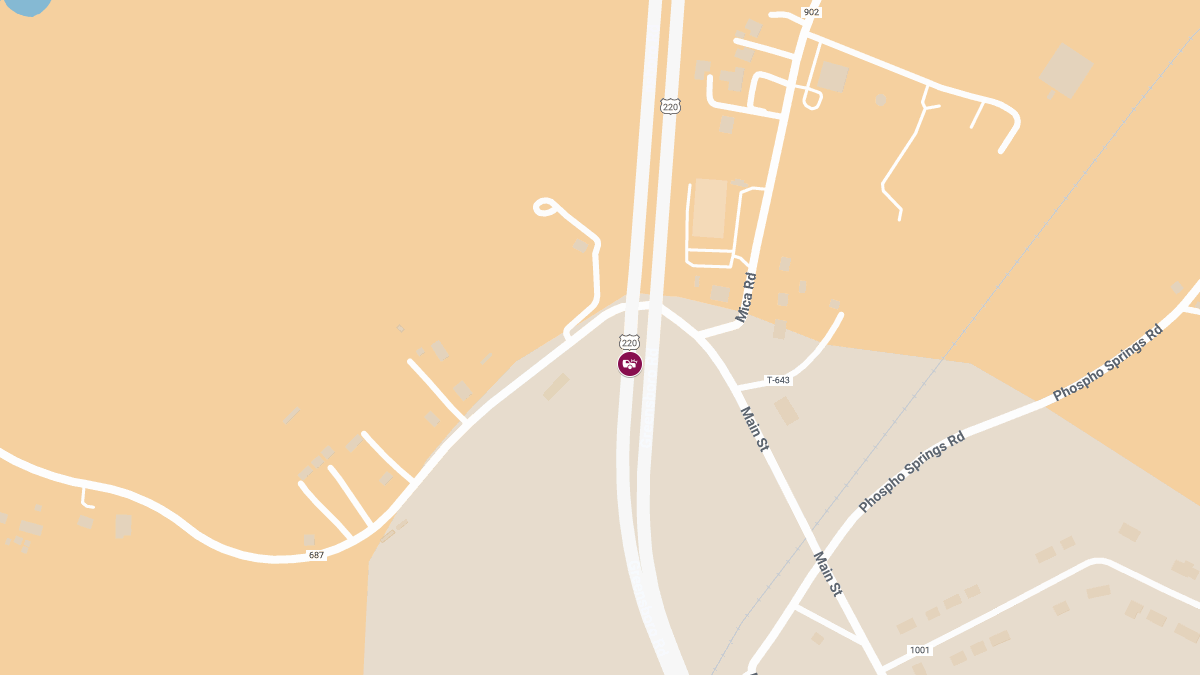 Injury Accident on Greensboro Rd