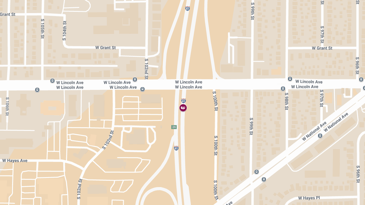 Injury Accident on I-41/94 Northbound