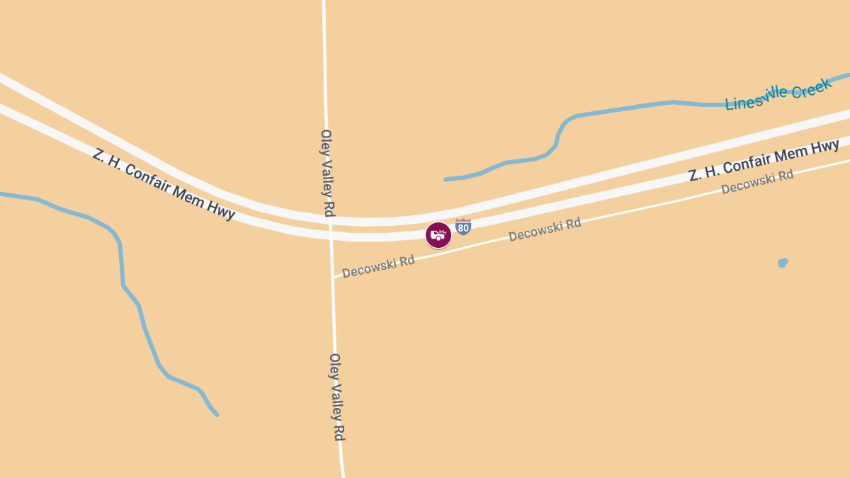 Injury Accident on I-80 WB at Mile Marker 237
